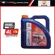 MERANTIKA | REPSOL GXR Plus Semi Synthetic 5W30/10W40 4L Car Engine Oil