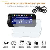 Crescent2 2-Piece Motorcycle Speedometer Instrument Protective Film Replacement Compatible for CB150