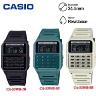 Casio Standard CA-53W Men's Watch, Resin Strap, Model CA-53WB