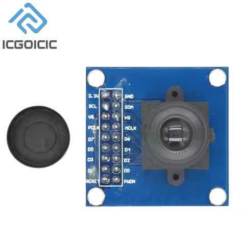 OV7670 Camera Module OV7670 Module Supports VGA CIF Auto Exposure Control Display Active Size 640X48