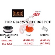 BLACK DECKER GRASS TRIMMER GL4525 STC1820EPCF REPLACEMENT SPARE PART ACCESSORIES SPOOL LINE REFILL C