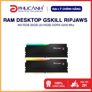 GSKill Ripjaws M5 RGB 32GB 2x16GB DDR5 5200 Mhz Internal Memory - Genuine Product,