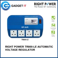 RIGHT POWER TR800-LE 800VA AUTOMATIC VOLTAGE REGULATOR (AVR TR800 TR800LE)