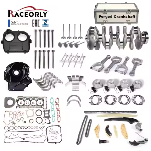 RACEORLY EA888 Gen3 2.0L Engine Rebuild Kit Forged For VW Audi B9 Q5 A4 CNC CHH