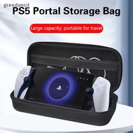 [greedancit] Portable Case Bag For Sony PS5 PlayStation Portal EVA Hard Case Shockproof Protective C