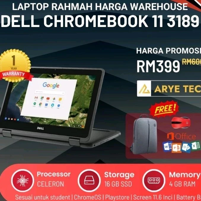 Laptop Chromebook 3189 de touch screen x360Dimemodel number T8TJG-cr-cr  Manufacturerdell  Series Ch