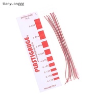 tianyuanggg PL-A Bearing Plastic Clearance Gauge Measuring Clearance Gauge 0.025-0.175 Mm Bearing Cl