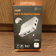 門市全新現貨‼️ j5create JCD391 USB-C 筆電多功能擴充集線器