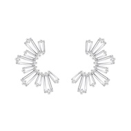 [With Box] HEFANG HEFANG Jewelry Ice Condensed Earrings Elegant Simple Earrings Gift