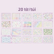 Mr. Paper 2Style Star Creation Sticker Book - Sổ Lưu Niệm DIY Dòng Sách Hình Ảnh Hai Ngày Với Các Ng