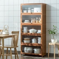 Kitchen Cabinet Storage Cupboard Multi-layer Kitchen Rack Home Furniture Cabinet Bedroom Wooden Cabinet Sideboard Cabinet