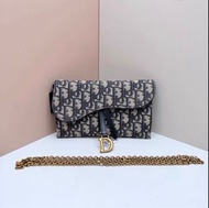 CHRISTIAN DIOR   Saddle 馬鞍包二合一WOC