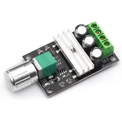 DC 6V 12V 24V 28V 3A 1203BK DC Motor Speed Controller Adjustable PWM Speed Regulator Reversible Spee