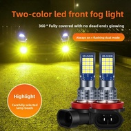 Car Fog Lamp H4 H7 3030 24SMD 110W LED Headlight 9005 H11 Motorcycle Equipment Accessories from Main