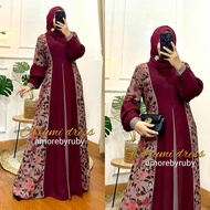 gamis fashion modern/gamis arumi/gamis ellegan amore by ruby