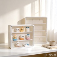 [365DAYS] Doll Display Box Doll Display Cabinet Doll Storage Box Doll Transparent Box Cosmetic Stora