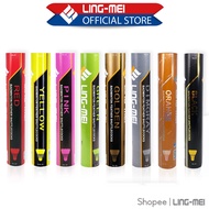 Ling-Mei Shuttlecock Badminton Black/ Dimgray/ Golden/ Green/ Pink/ Yellow/ Red Feather Shuttlecock 