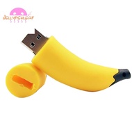 Cute Banana USB 2.0 Flash Drive 64GB Pen Drive 64G Gift USB Stick for Kids Fruit Theme USB Storage D