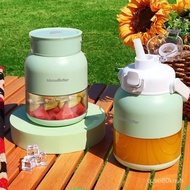 【New style recommended】GermanyMeowButierT Barrels Ice Crushing Juicer Cup Portable Blender Mini Electric Sports Blender