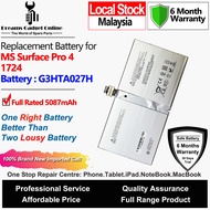 Replacement Laptop Battery G3HTA027H G3HTA038H G3HTA061TH for Microsoft Surface Pro 3 4 5 6 7 1631 1