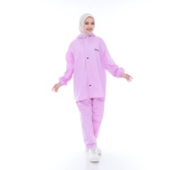 AKULA Jas Hujan Raincoat  Mantel Pria Wanita Terbaik Anti Rembes Bahan PVC Kuat