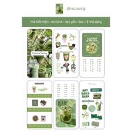 MATCHA savings cards - 6 cards - 7 million