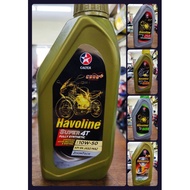 CALTEX HAVOLINE Oil 4T SAE 10W-30 / 10W-40 / 10W-50 / 15W-40 / 20W-40 / 15W-50 (MA2/MB)(100%ORL)