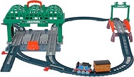 Thomas &amp; Friends ​Fisher-Price Knapford Station Train Set Track with 2 in 1 playset and Storage case for preschoolers 3 and Older