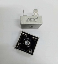 ไดโอดบริด4ขา KBPC-3504 ไดโอดบริด4ขา 35A-400V 1ชิ้น 65บาท สินค้าพร้อมส่ง