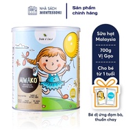 Sữa Công Thức Hạt Thực Vật Hữu Cơ MIWAKO vị Gạo Hộp 400g x 1 Hộp - Miwako Official Store - Nhà sách