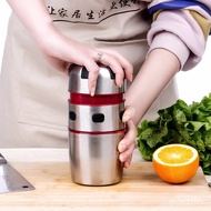 Stainless Steel Manual Juicer Small Lemon and Orange Juicer Squeeze Fried Juicer Cup Pomegranate Orange Juice Artifact