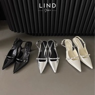 GuoLi patent leather pointed toe 7p high heels - G106 - Real photo - LinD Shoes & Sandal