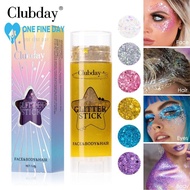 6 Colors Eyeshadow Glitter Star Glitter Gel Makeup Eyeshadow Stick For Face And Body Cosmetic O7k9
