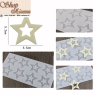 8-star chocolate silicone mold, size 5.5cm