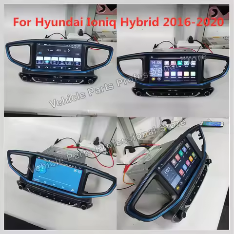 For Hyundai Ioniq Hybrid 2016-2020 Android Car Radio 2Din Stereo Receiver Autoradio Multimedia Playe