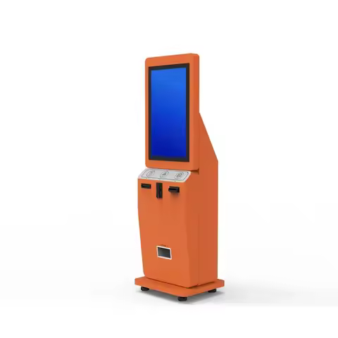 Ticket kiosk cash recycler kiosk coin accept cash accept cash dispenser Android kiosk self service m
