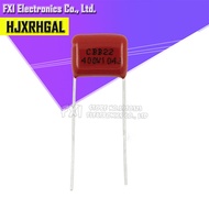 10PCS 400V104J Pitch 10mm 0.1UF 100NF 400V 104 CBB Polypropylene film capacitor new