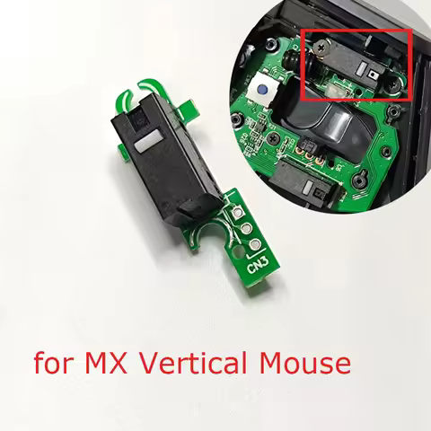 1 PCS Mouse Left Button Microswitch Board for Logitech MX Vertical Mouse Left Button Motherboard Mic