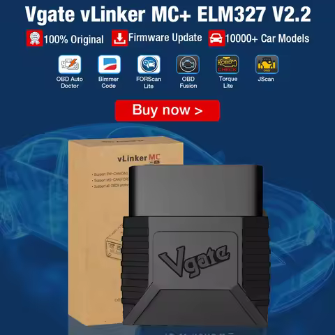 BT OBD2 Scanner Vgate vLinker MC+ BLE ELM327 For Android/IOS/Windows ELM 327 wifi Car Diagnostic Sca