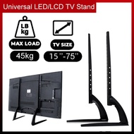 [PH STOCK]Universal TV Stand LED Stand Base Bracket Mount Table Desk Top TV Stand Rack Universal Nor