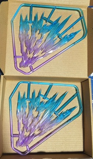 MG HG V2 AB V Gundam Effect Parts Card Version Light Wing Transparent Gradient Finished Product Core