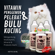 Vitamin Kucing Biar Sehat Gemuk 30 ML / Vitamin Kucing Bulu Lebar Gemuk / Vitamin Kucing Penggemuk /