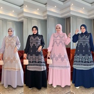 READY GLORIA DRESS SET HIJAB BY IRNA EMERALD