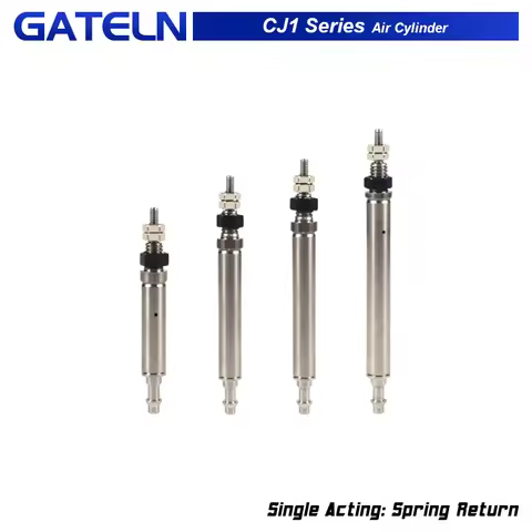 CJ1B Single acting spring return Mini Cylinder CJ1B4-5SU4 CJ1B4-10SU4 CJ1B4-15SU4 CJ1B4-20SU4 air Pn