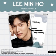 NEWEST PHOTOCARD LEE MIN HO VOL.2 HAS TTD ACTOR GLOSSY MATERIAL NEWEST WATERPROOF ACTOR PHOTOCARD CO
