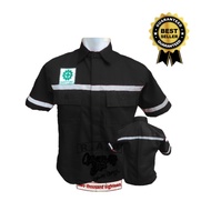 WEARPACK ATASAN PROYEK SAFETY KAMEJA ATASAN BAJU BENGKEL