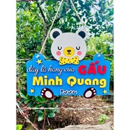 ROOM NAME PLATE, CLASS NAME PLATE Large Size