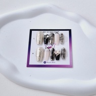 E19-E52 | NAIL.BE6 Original Handmade Fake Nails Collection Press on Nails with Glue Fake Nail Edge D