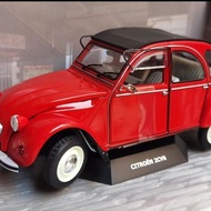 Solid 1/18 CITROEN 2CV6 CITROEN Car Model Alloy