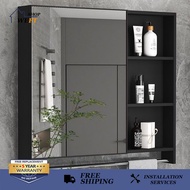 WeFT Mirror Cabinet Wall Mounted Storage Cabinet Aluminium Bathroom Smart Mirror Cabinet